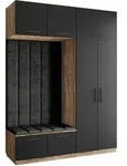 GARDEROBENSCHRANK REMA 180/240/60 cm Modern Eichefarben