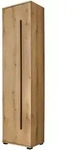 SCHUHSCHRANK Evoke Eiche 50 x 200 cm, Stauraumschrank mit 6 F&auml;chern
