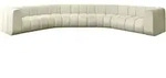 WOHNLANDSCHAFT modulares Sofa Lazro-U1 - 373x373x70 cm Beige
