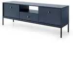 LOWBOARD MONDO 153,4x39x56,2 cm mit 1 Schubladen und 2 T&uuml;ren Blau