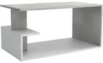 COUCHTISCH RICCARDO 90 cm Titanfarben