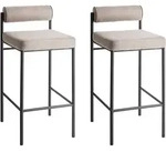 BARST&Uuml;HLEN 2er-Set Beige Amaya
