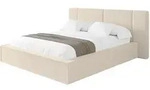 POLSTERBETT mit Bettkasten und Lattenrost, Boxbett ohne Matratze - RIVO 200x200