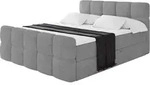 BOXBETT mit Matratze H3 - FAMA-Z - 160x200 cm Grau Monolith