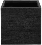 BLUMENTOPF Schwarz Paros