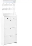 SCHUHSCHRANK Wei&szlig; Dalhousie