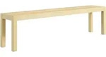 SITZBANK Natur 175 cm