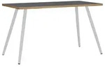 Schreibtisch Salia T80 Anthrazit/Honigeiche