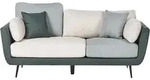 3-SITZER-SOFA Stoff Gr&uuml;n Bolga