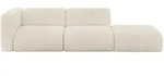SOFA Ottomane Links MIRA-S3 296x89x70 Beige Cord