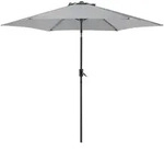SONNENSCHIRM 270 cm dunkelgrau Varese