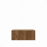 LOWBOARD CAVA 100/41/40 cm, H&auml;ngender TV-Schrank Eiche Artisan / Eichefarben