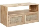 WASCHBECKENUNTERSCHRANK wandmontiertk 86 cm Hellbraun Rosell