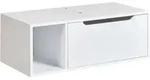 WASCHBECKENUNTERSCHRANK wandmontiertk 80 cm Wei&szlig; Cascavel