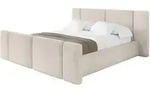 POLSTERBETT mit Bettkasten, Fu&szlig;teil und Lattenrost, Boxbett ohne Matratze -...