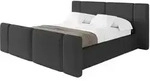 POLSTERBETT mit Bettkasten, Fu&szlig;teil und Lattenrost, Boxbett ohne Matratze -...