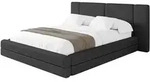 POLSTERBETT mit Bettkasten und Lattenrost, Boxbett ohne Matratze - TEVO 160x200
