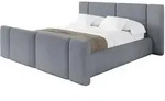 POLSTERBETT mit Bettkasten, Fu&szlig;teil und Lattenrost, Boxbett ohne Matratze -...