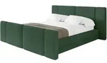 POLSTERBETT mit Bettkasten, Fu&szlig;teil und Lattenrost, Boxbett ohne Matratze -...