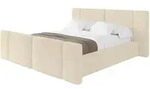 POLSTERBETT mit Bettkasten, Fu&szlig;teil und Lattenrost, Boxbett ohne Matratze -...