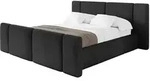 POLSTERBETT mit Bettkasten, Fu&szlig;teil und Lattenrost, Bett mit Matratze H3/H4 -...