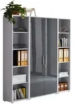 Aktenschrank Office Edition Sw Set 3 hoch Grau