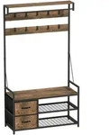 GARDEROBENST&Auml;NDER mit Sitzbank 100/40/180 cm