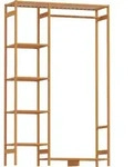 KLEIDERST&Auml;NDER Garderobenst&auml;nder mit Kleiderstange, Schuhablag, Regal, Garderobe