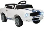 KINDER-ELEKTROAUTO 12V Kinderauto mit 2,4 GHz Fernbedienung, 2 Motor, Wei&szlig;