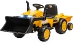 KINDER-ELEKTRO-BAGGER mit Anh&auml;nger 12V mit Fernbedienung