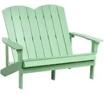 GARTENBANK Adirondack 125 cm Hellgr&uuml;n