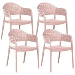 STUHL 4er-Set Rosa Narino