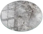 TISCHPLATTE fi90 cm Muster aus Naturmarmor