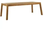 GARTENTISCH Akazienholz hellbraun 210/90 cm Livorno