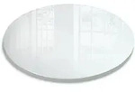 TISCHPLATTE &Oslash;90 cm milchglas