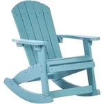 GARTEN-SCHAUKELSTUHL Blau Adirondack