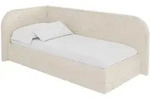 EINZELLBETT Jugendbett mit Bettkasten und Matratze H3/H4, Rechts - JAXY 80x200...