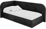 EINZELLBETT Jugendbett mit Bettkasten und Matratze H3/H4, Rechts - JAXY 100x200