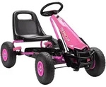 GOKART, Tretauto mit Handbremse, verstellbarem Sitz, Vor- und R&uuml;ckw&auml;rtsgang