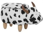 HOCKER Cow 32/60/35 cm