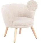 KINDERSESSEL Boucl&eacute; Hellbeige Halby