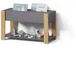 KINDERREGAL Mailo Grau/Artisan 80 x 46 cm