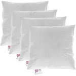 F&Uuml;LLKISSEN 4er-Set &ndash; 50/50 cm, G&auml;nsefedern & Daunen