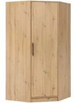 DREHT&Uuml;RENSCHRANK VANO 95/190/95cm 1-t&uuml;rig Eiche Artisan