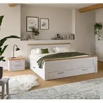 Schlafzimmer VERONA 3-teilig L&auml;rchefarben, Eiche Artisan