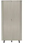 DREHT&Uuml;RENSCHRANK MODERNO 98/200/54,5 cm 2-t&uuml;rig Beige