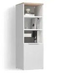 UNIVERSALSCHRANK Piave Wei&szlig;/Sonoma mit einer T&uuml;r