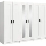 Dreht&uuml;renschrank Visby Wei&szlig;