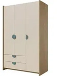 KINDERKLEIDERSCHRANK Lexi 3D2S 01