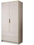 KLEIDERSCHRANK AURORA KASCHMIR 2D2S mit Schubladen